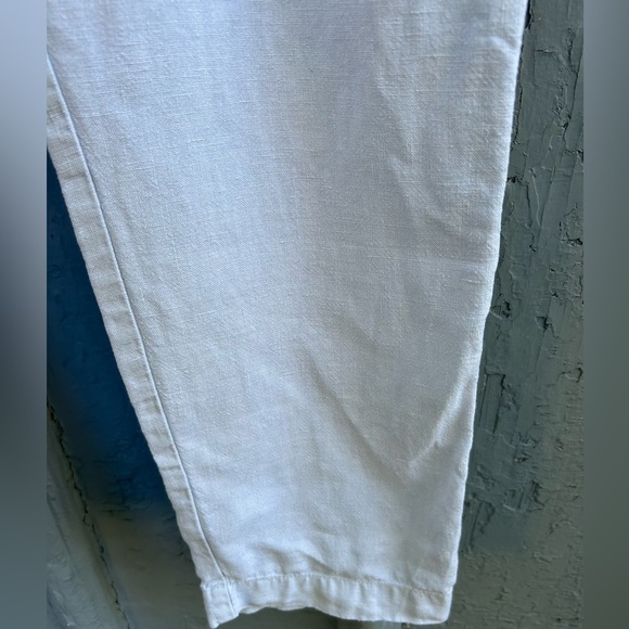 Not Perfect Linen blue Genova pants, size 6 - Picture 9 of 10